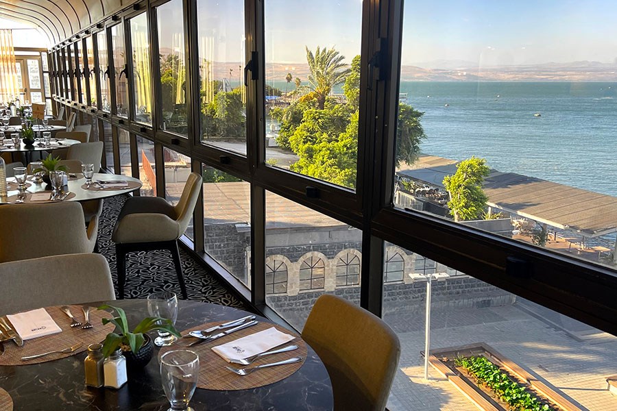 מלון קיסר טבריה - חדר אוכל