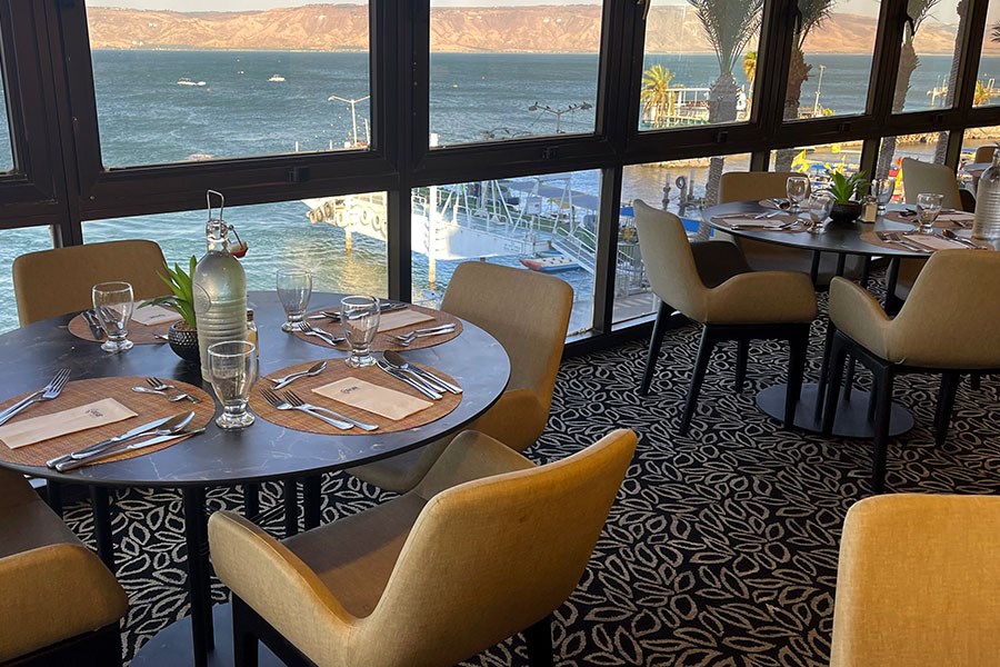 מלון קיסר טבריה - חדר אוכל